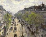 Camille Pissarro. Boulevard Montmartre, matinée de printemps (1897)