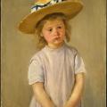 Mary Cassatt. Enfant au chapeau de paille (v. 1886)