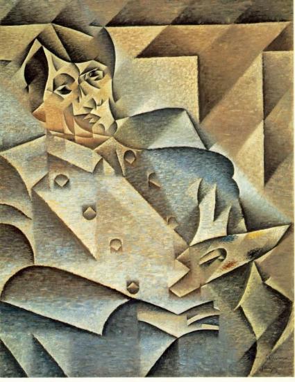 Juan Gris. Portrait de Picasso (1912)