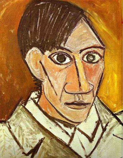 Picasso. Autoportrait, 1907