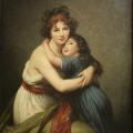 Elisabeth Vigée Le Brun. Madame Vigée Le Brun et sa fille Julie (1789)