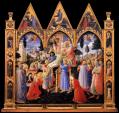 Fra Angelico. Retable Santa Trinita ou Descente de croix (1437-40)