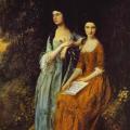 Gainsborough. Les soeurs Linley, 1772