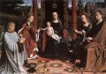 Gérard David. Le mariage mystique de Sainte Catherine (1505-10)