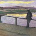 Henri Lebasque. Coucher de soleil à Pont-Aven (1894)