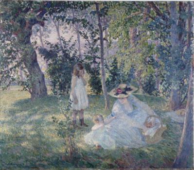 Henri Lebasque. Goûter sur l’herbe (1903)