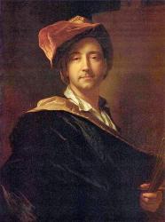 Hyacinthe Rigaud. Autoportrait au turban (1698)