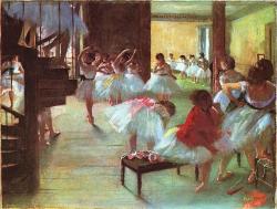 Degas. L'Ecole de danse, 1879-80