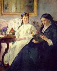 Morisot. La lecture, 1869-70