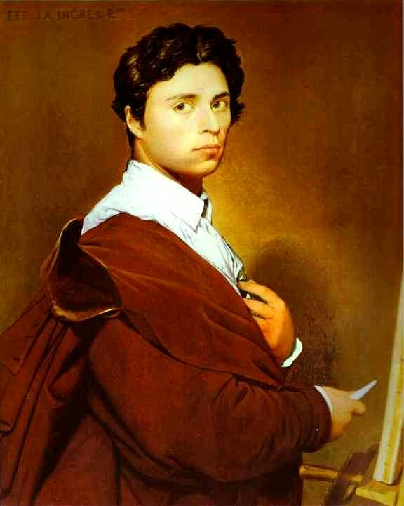 Ingres. Autoportrait (1804)