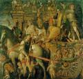 Mantegna. Jules César sur le char triomphal (après 1486)