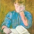 Mary Cassatt. La lectrice pensive (1894)