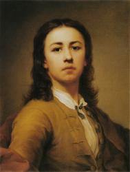 Mengs. Autoportrait, 1744