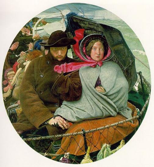 Madox Brown. The Last of England (1852-55)