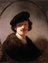 Rembrandt. Autoportrait (1634)
