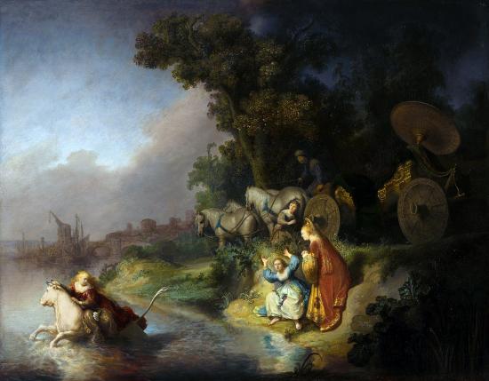 Rembrandt. L'enlèvement d'Europe (1632)