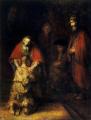 Rembrandt. Le retour de l'enfant prodigue (1669)
