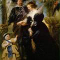 Rubens, sa femme Hélène Fourment et leur fils Frans (v. 1635).