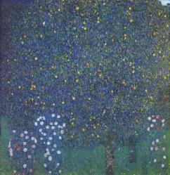 Klimt. Rosiers sous les arbres, 1905