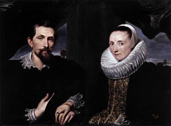 Van Dyck. Frans Snyders et sa femme (1621)