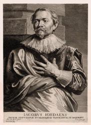 Van Dyck. Gravure, Jacob Jordaens