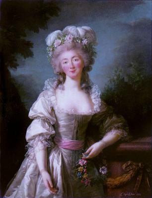 Elisabeth Vigée Le Brun. Mme du Barry, 1782